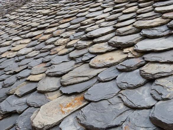 天然スレート屋根