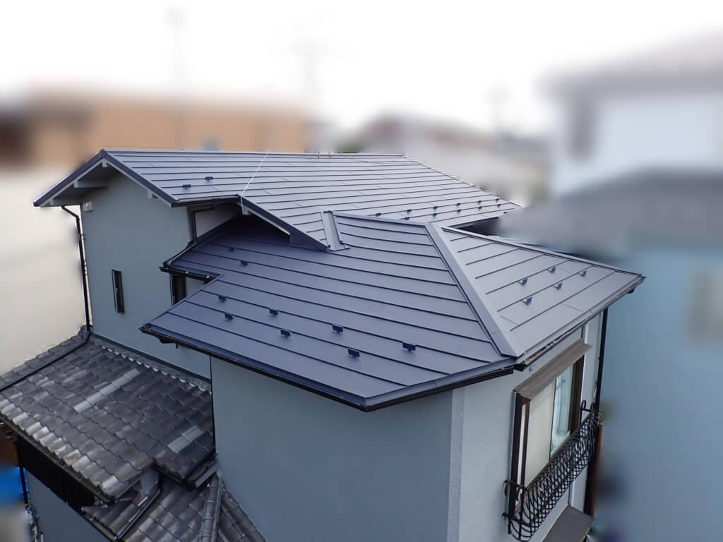 屋根葺き替え工法工事施工後
