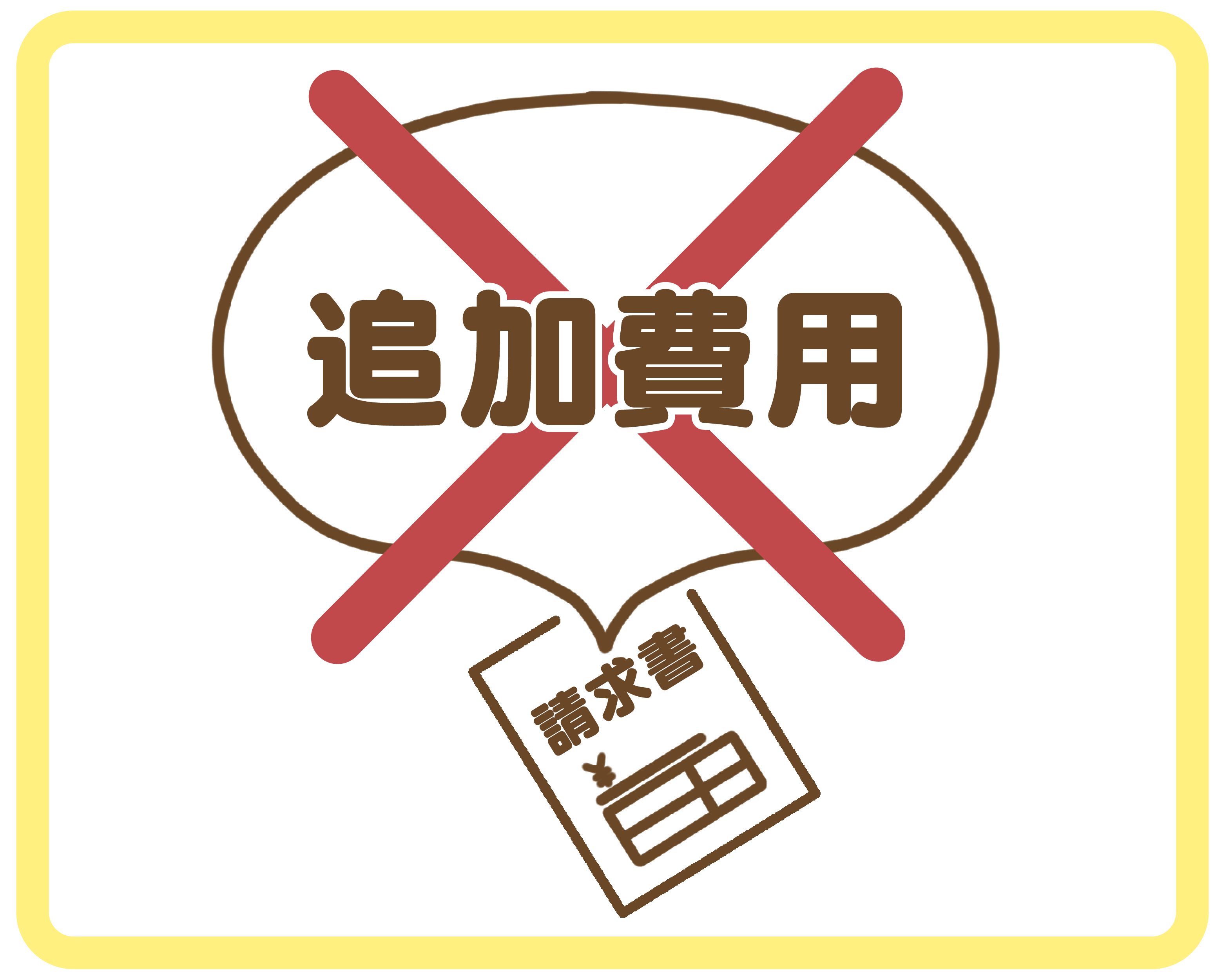 安さのひみつ追加費用6