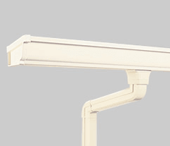 雨樋　PC77　ホワイト