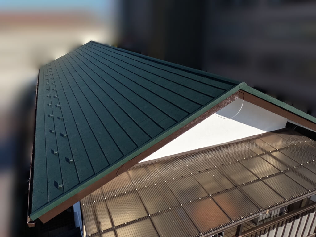 さいたま市　K様　屋根カバー工法　施工事例