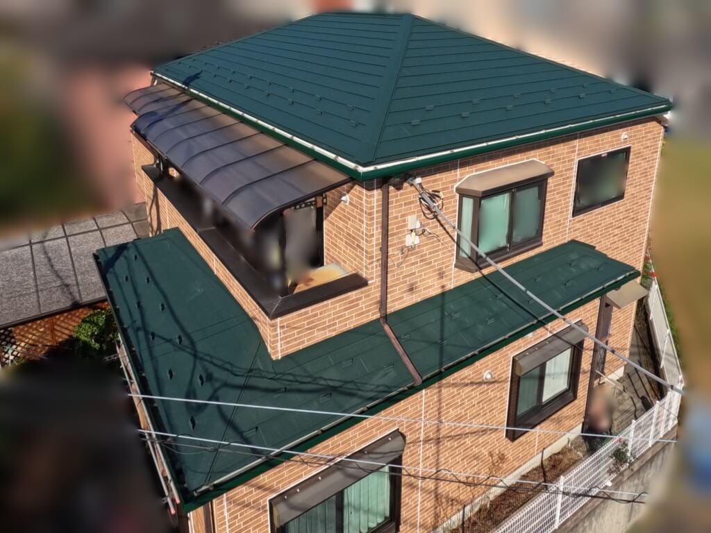 八王子市　M様　屋根カバー工法　施工事例