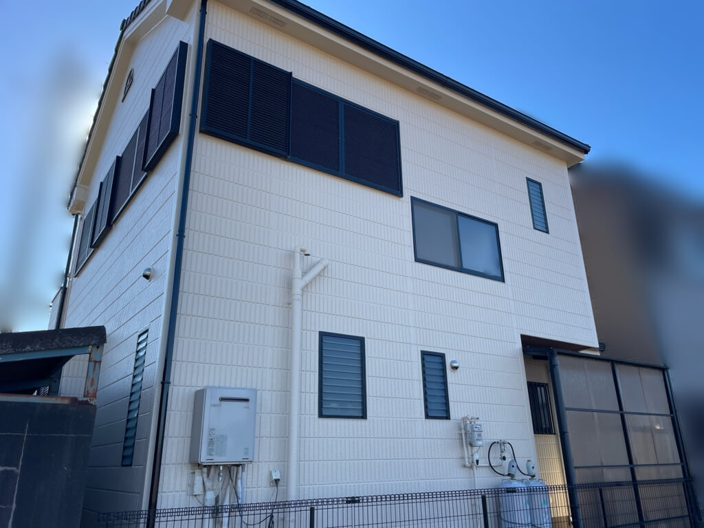 川越市　S様　外壁塗装　施工事例　