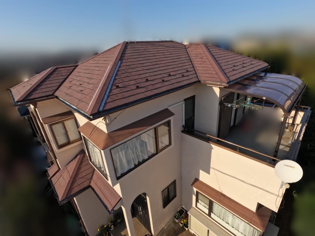 上尾市　I様　屋根カバー工法　施工事例