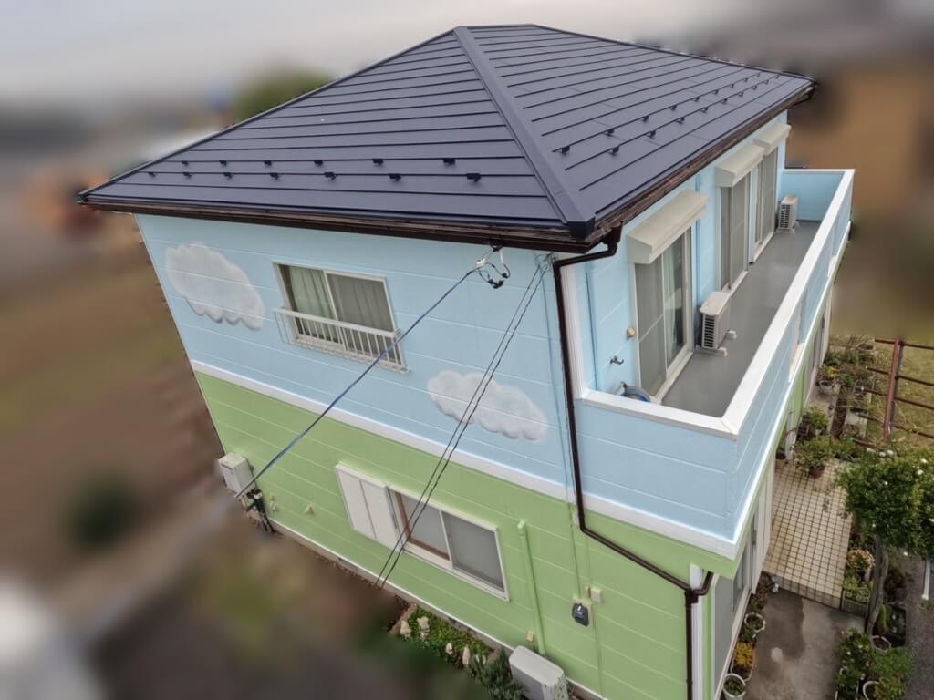 加須市　H様　外壁塗装　施工事例　