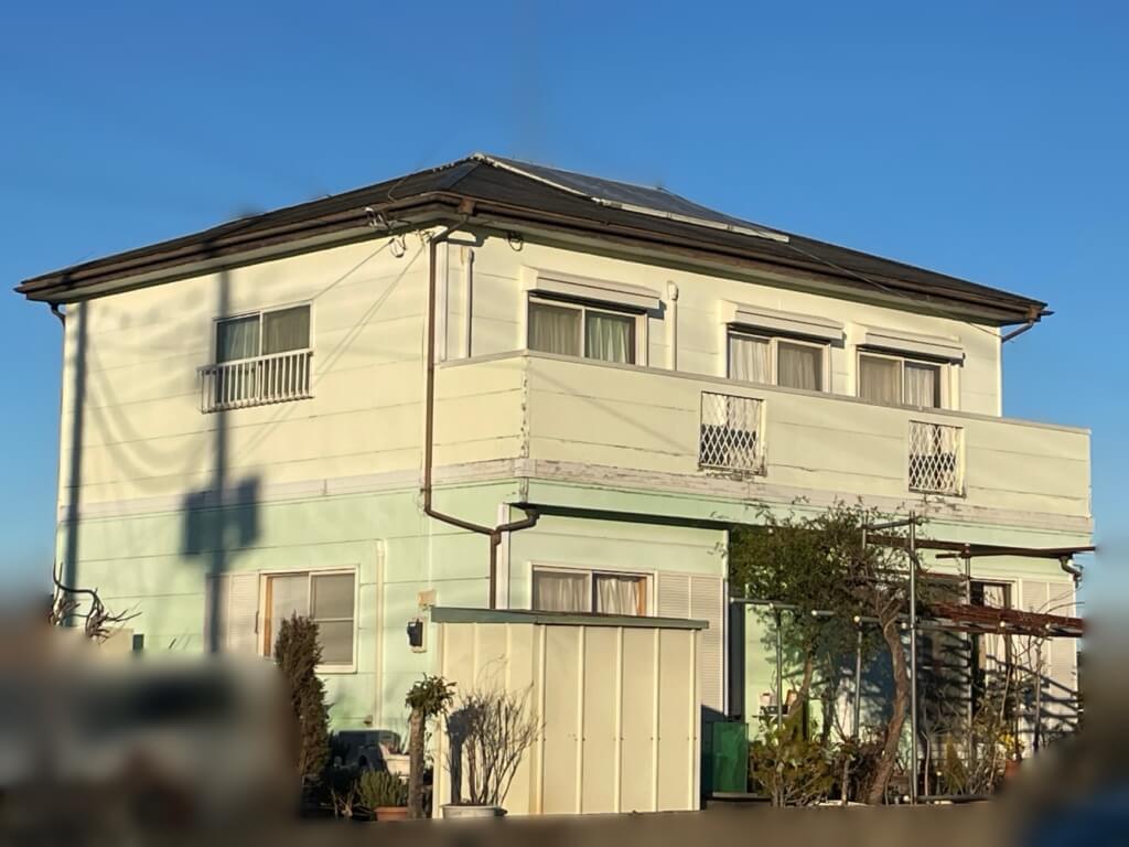 加須市　H様　外壁塗装　施工事例　