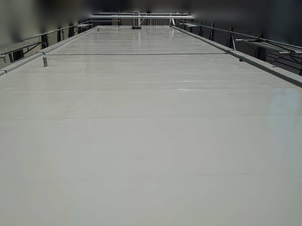 屋上防水工事　施工後