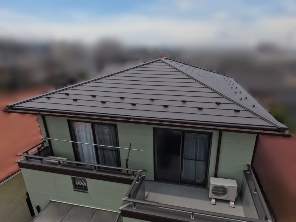 さいたま市　K様　屋根カバー工法工事　施工事例