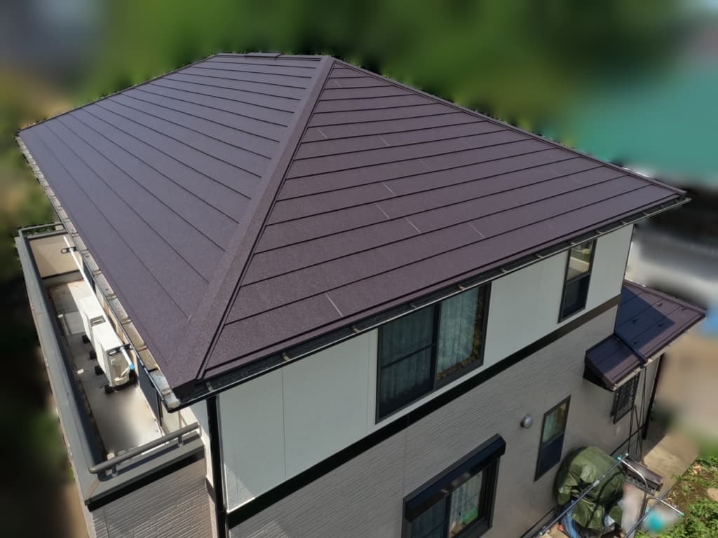 さいたま市　N様　屋根カバー工法工事　施工事例