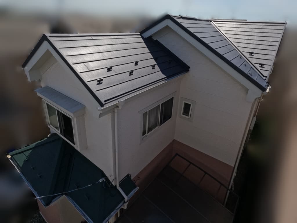 上尾市　K様　屋根カバー工法工事　施工事例