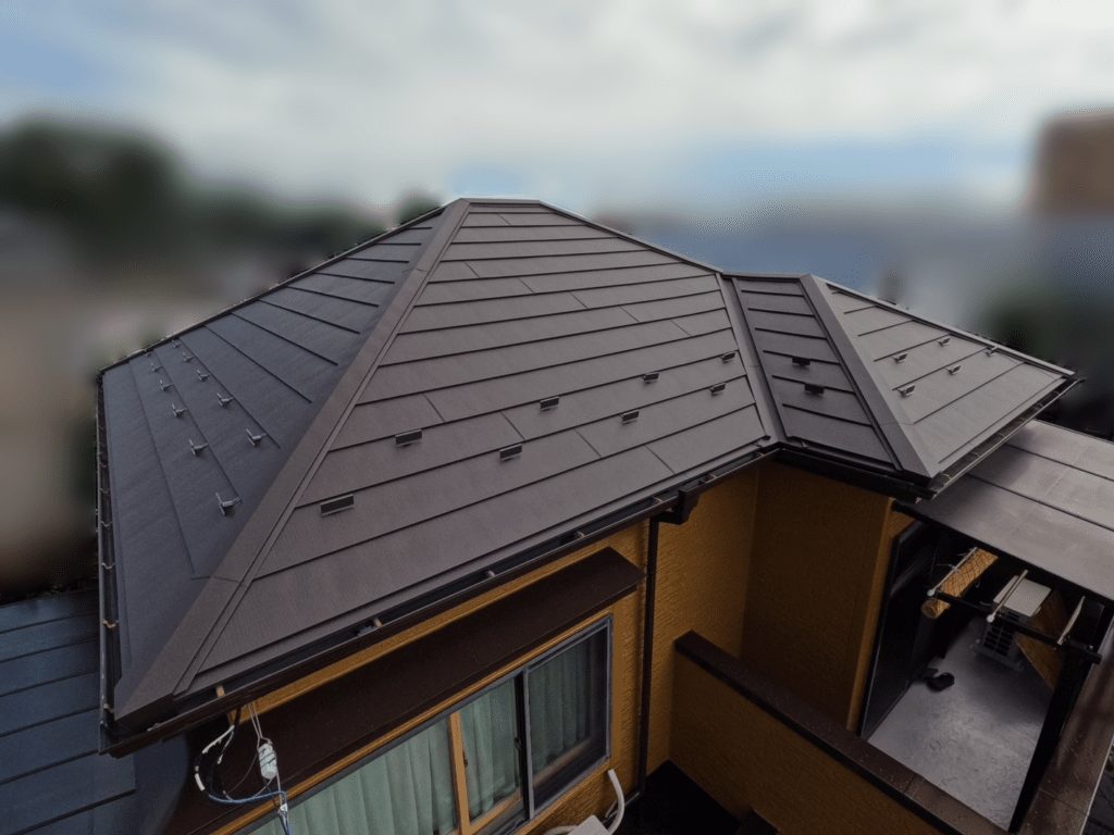 さいたま市　O様　屋根カバー工法工事　施工事例