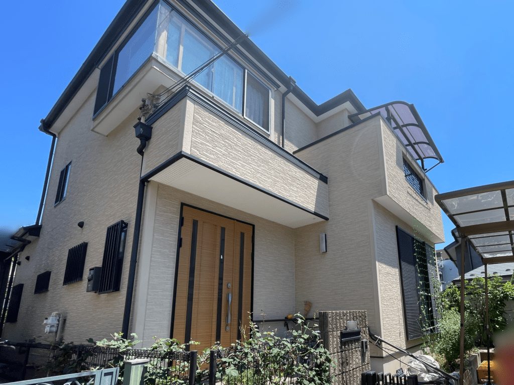 さいたま市　O様　外壁塗装工事　施工事例