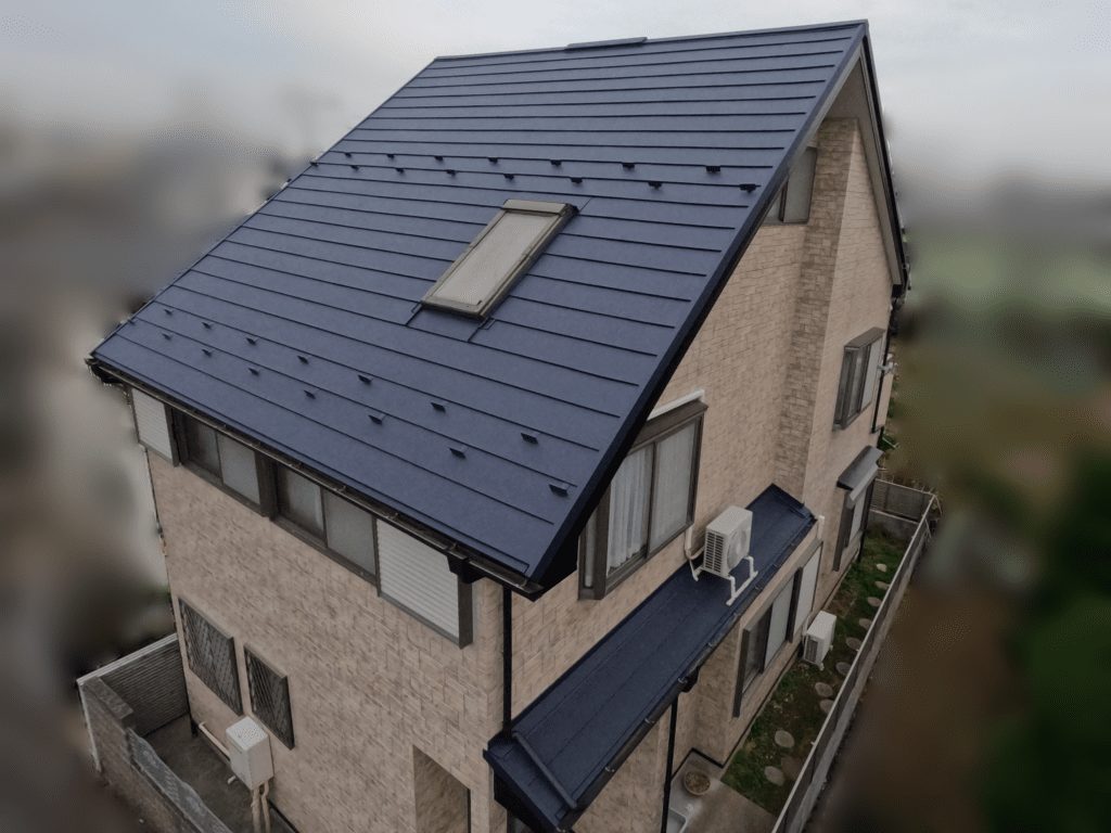 さいたま市　O様　屋根カバー工法工事　施工写真