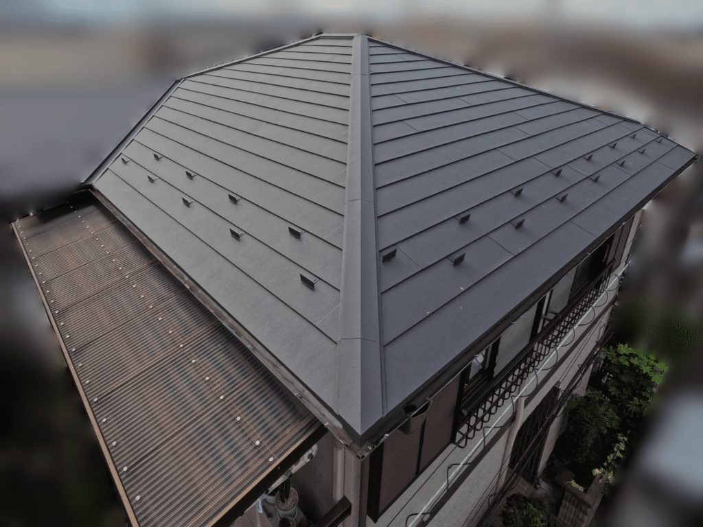 坂戸市　K様　屋根葺き替え工事　施工事例