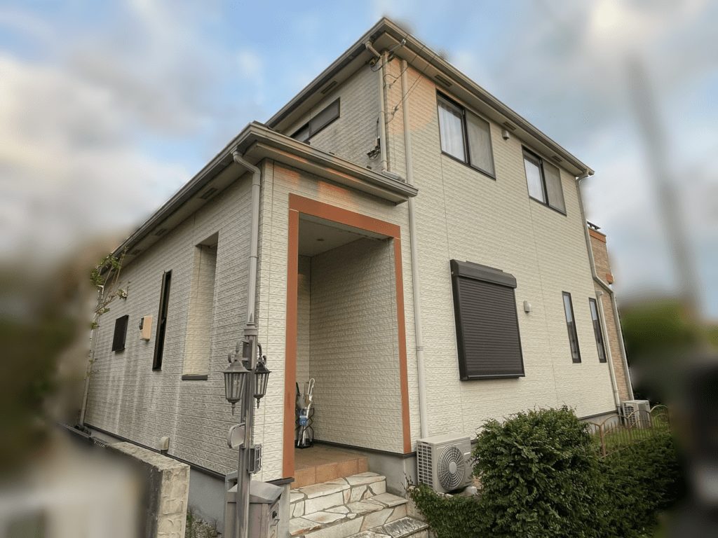 越谷市　A様　外壁塗装工事　施工写真