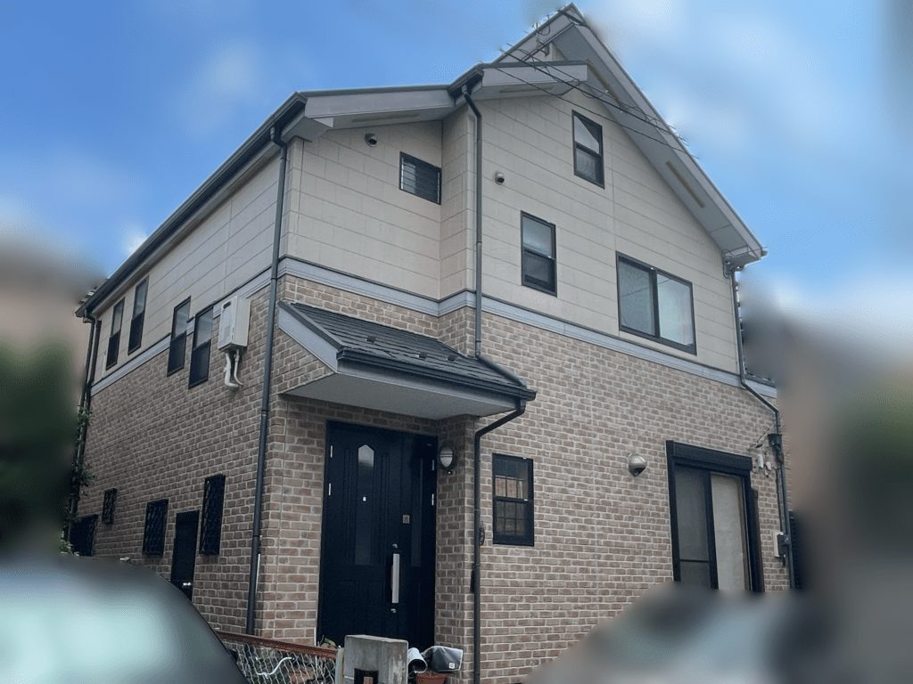 越谷市H様外壁塗装工事施工事例