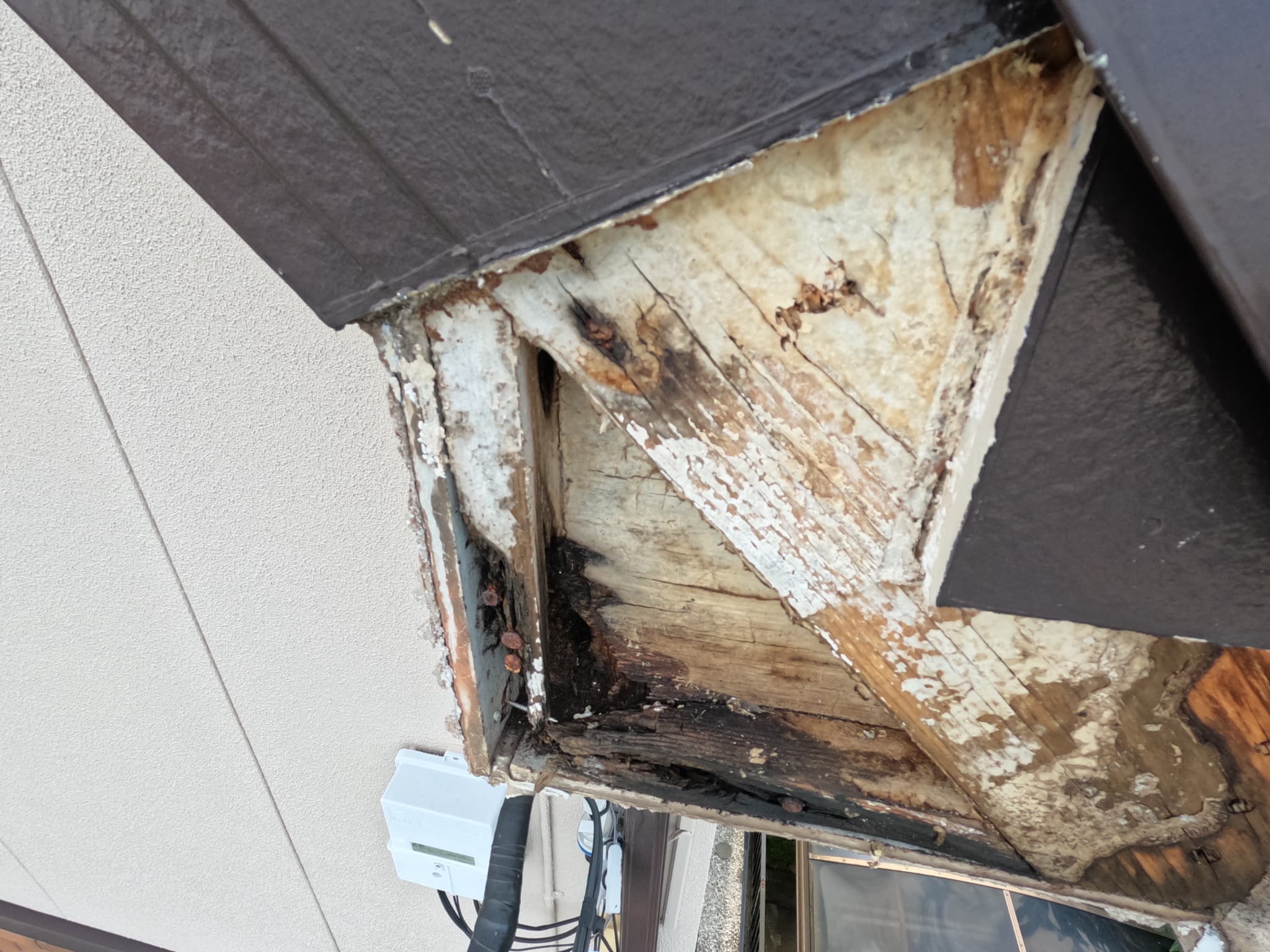 さいたま市 T様 破風板部分補修工事施工前