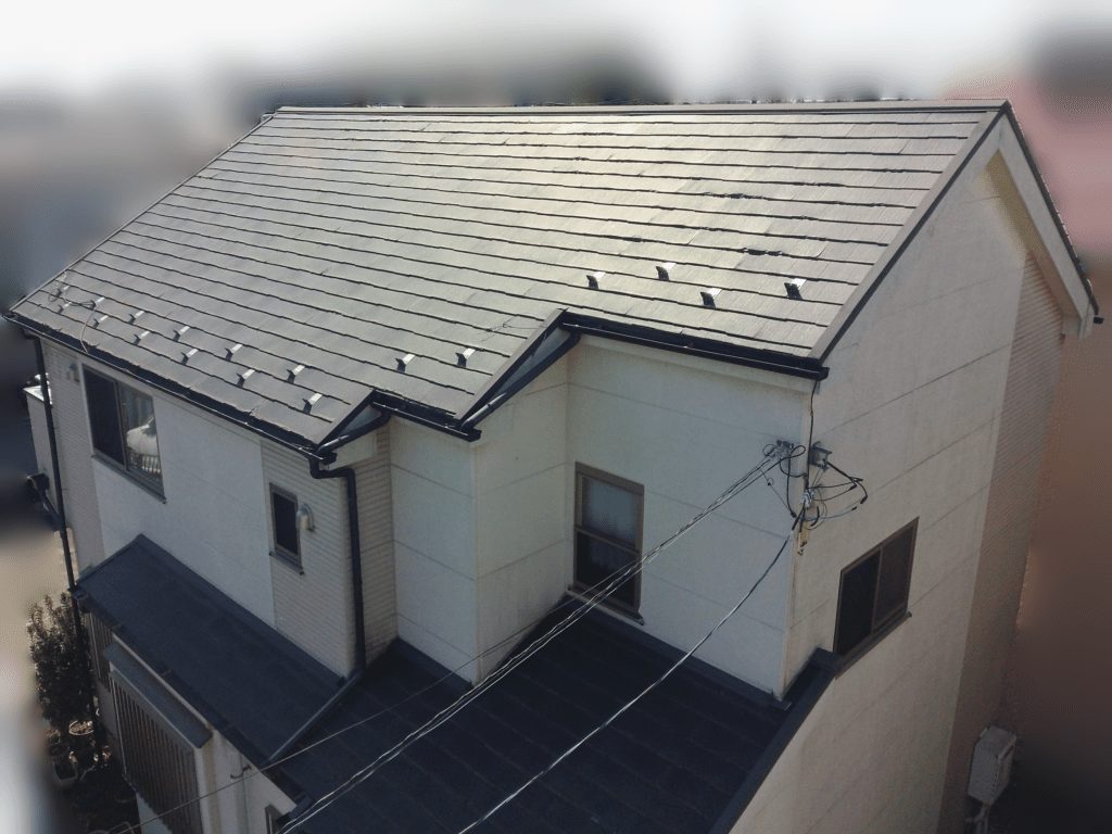 春日部市Y様屋根カバー工法工事Before