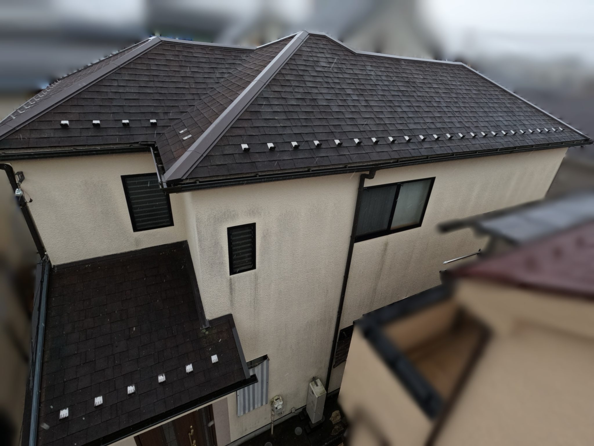 さいたま市　屋根カバー工法工事施工事例　施工前