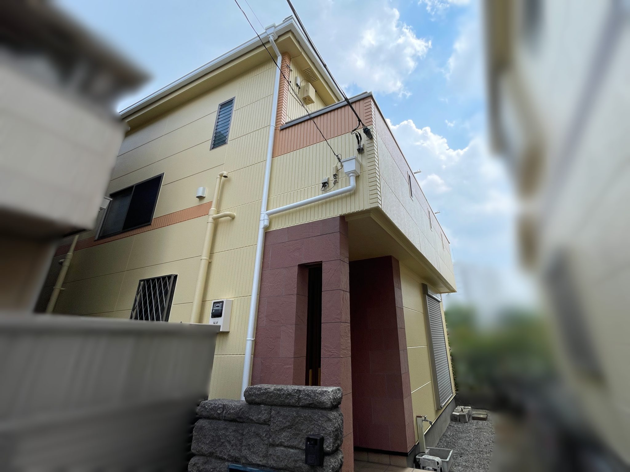 草加市　T様　外壁塗装工事　施工事例　施工後