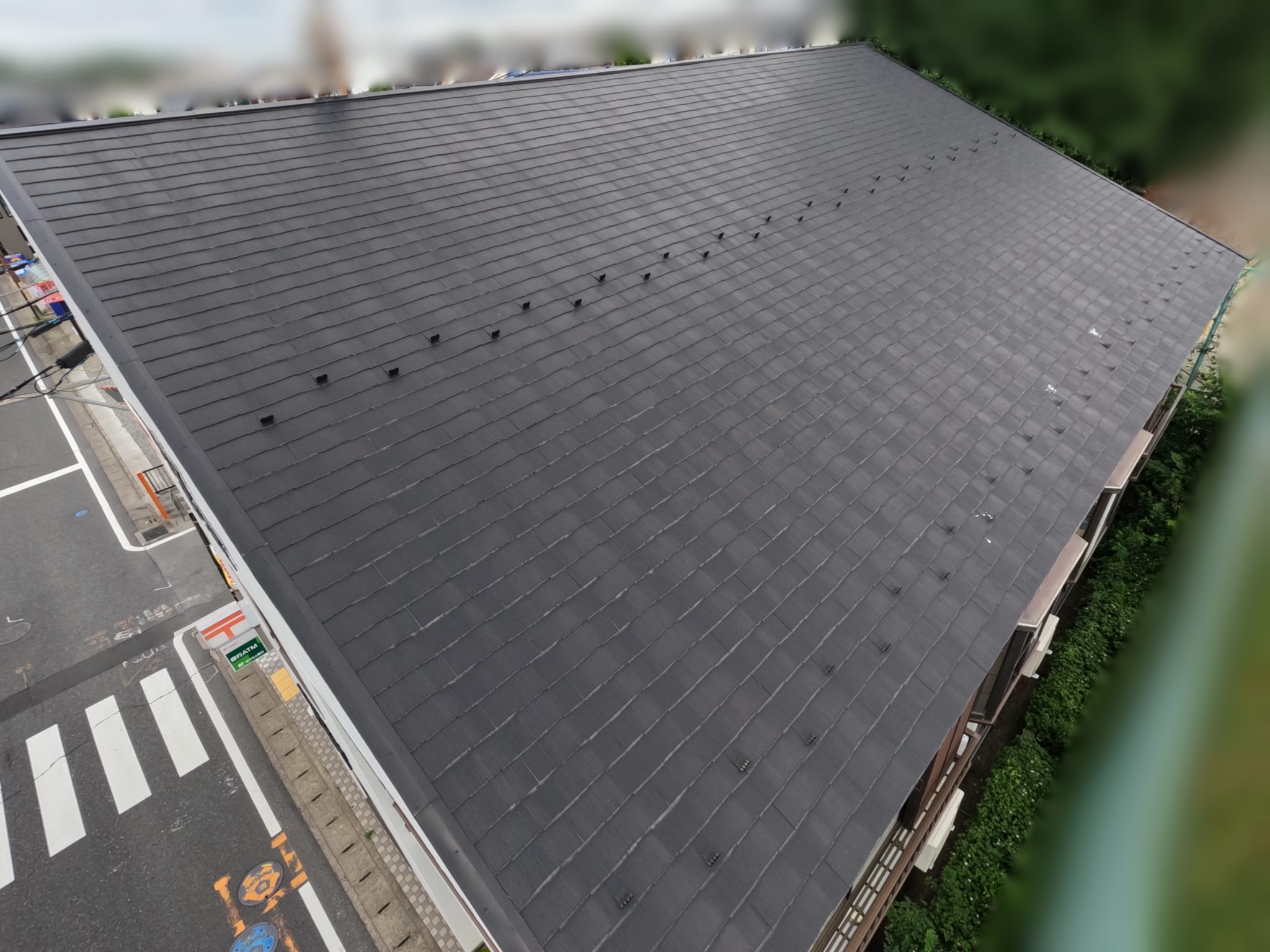 協和 天晴ルーフ 屋根カバー工法工事施工前