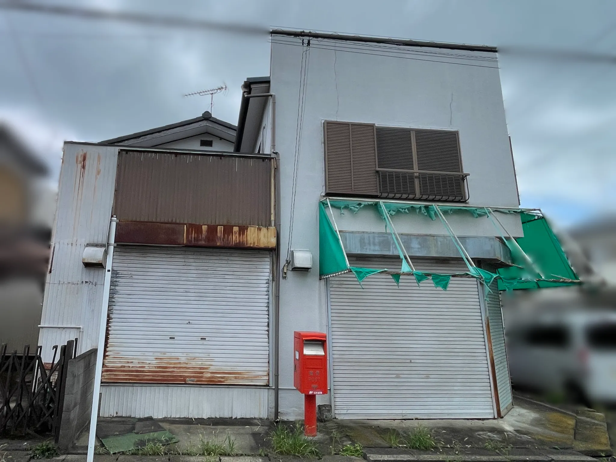 SK化研　プレミアムシリコンBIO　N85使用　外壁塗装工事施工前