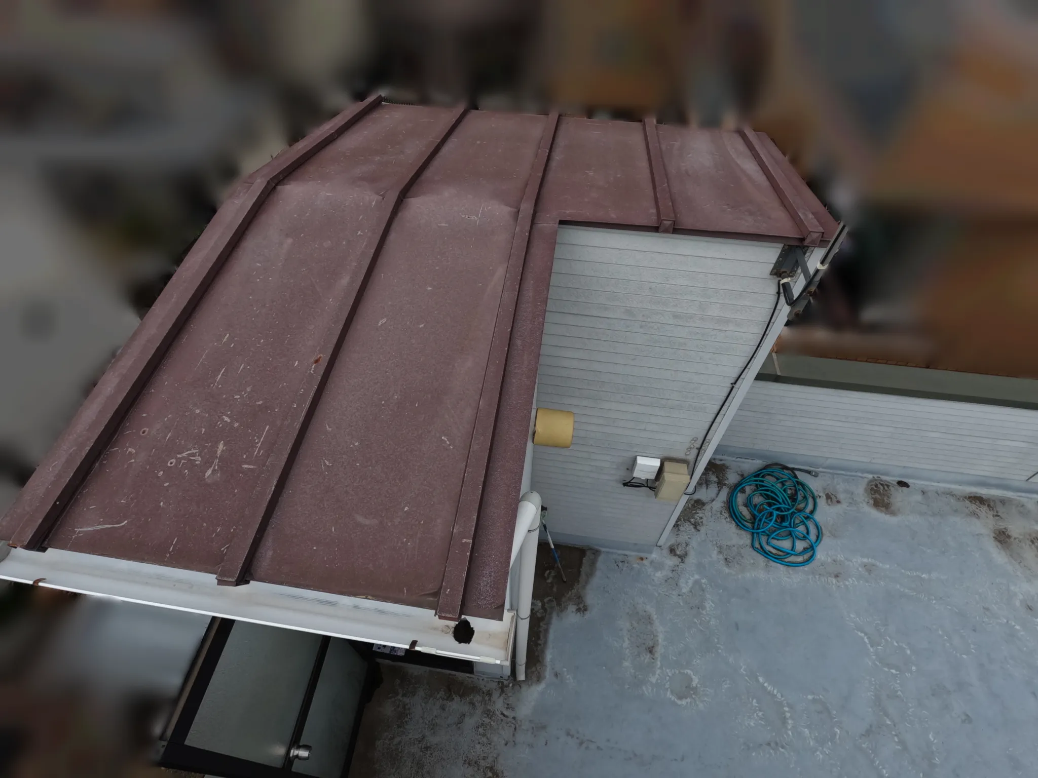 富士見市　屋根塗装・屋上防水工事施工前