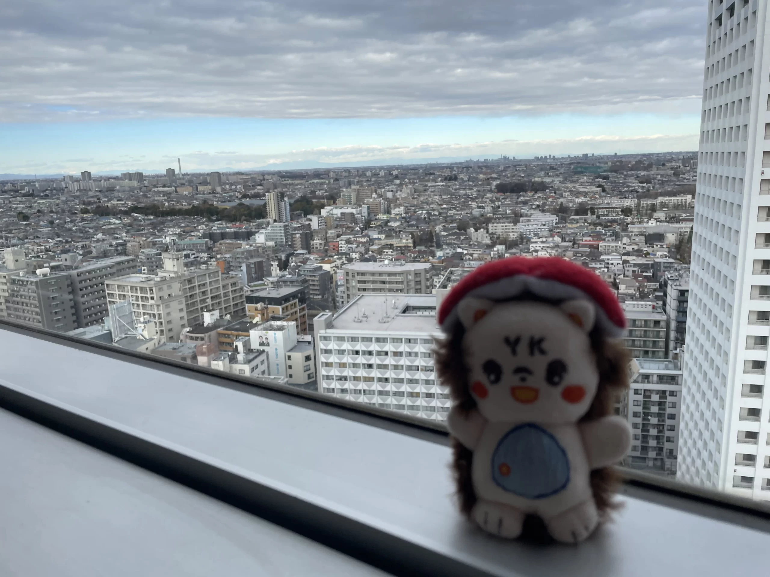 練馬区役所本庁舎展望ロビー